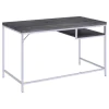 CoasterEssence 801271 Kravitz - 1-Shelf Writing Desk - Weathered Gray
