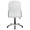 CoasterEssence 801140 Kaffir - Upholstered Adjustable Home Office Desk Chair - White