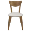 CoasterEveryday 103062 Kersey - Curved Wood Dining Side Chair (Set of 2) - Chestnut