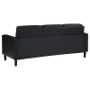 Coaster Fine Furniture 508361 Ruth - Upholstered Track Arm Sofa - Black