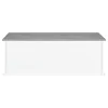 CoasterEssence 501196 Alma - 3-Drawer Storage Bench - White And Weathered Gray