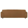 Coaster Fine Furniture 509501 Buxton - Top Grain Leather Upholstered Sofa - Orange