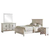CoasterEssence 205331Q-S4 Franco - 4 Piece Queen Bedroom Set - Distressed White