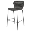 CoasterEssence 192040 Mckinley - Faux Rattan Metal Bar Chair (Set of 2) - Brown