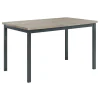 CoasterEveryday 100611-S5 Garza - 5 Piece Rectangular Dining Table Set - Black