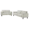 Coaster Fine Furniture 509647-S2 Deerhurst - 2 Piece Upholstered Track Arm Sofa Set - Greige