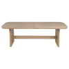Coaster Fine Furniture 109381 Kailani - Rectangular Wood Dining Table - Beige Oak