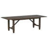 Coaster Fine Furniture 108311-S9 Matisse - 9 Piece Rectangular Dining Table Set - Dark Brown