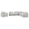 Coaster Fine Furniture 609560P-SET Collins - 6 Piece Modular Power Reclining Sectional - Gray