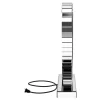 CoasterEveryday 961528 Euston - Heart Shaped Vanity Mirror - Silver