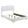 CoasterEssence 203500Q-S5 Felicity - Queen 5 Piece Bedroom Set - White High Gloss