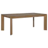 Coaster Fine Furniture 109101-S5 Bruner - 5 Piece Rectangular Dining Set - Natural Brown