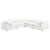 Coaster Fine Furniture 551751-SETB Raleigh - 5 Piece Boucle Upholstered Modular Sectional - Ivory