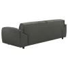 Coaster Fine Furniture 509504 Buxton - Top Grain Leather Upholstered Sofa - Graphite
