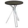 CoasterEssence 183131 Edgerton - Round Pub Height Bistro Bar Table - Dark Oak