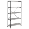 CoasterEveryday 801546 Analiese - 4-Shelf Bookshelf - Gray Driftwood
