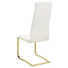 CoasterEssence 190512 Montclair - Upholstered Dining Side Chair (Set of 4) - White
