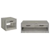 Coaster Fine Furniture 707728-S2 Felix - 2 Piece Coffee And End Table Set - Gray Driftwood