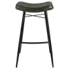 Coaster Fine Furniture 109259 Bayu - Leather Upholstered Bar Stool (Set of 2) - Espresso