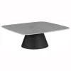 Coaster Fine Furniture 703500 Eason - 2 Piece Cocktail Coffee Table Set - Concrete And Black
