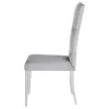 CoasterElevations 111103 Kerwin - Velvet Upholstered Dining Side Chair (Set of 2) - Gray