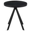 Coaster Fine Furniture 706268-S3 Briggs - 3 Piece Round Coffee And End Table Set - Black
