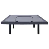 CoasterEveryday 350131F Clara - Full Adjustable Bed Base - Gray And Black
