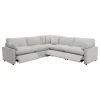 Coaster Fine Furniture 609560P Collins - Modular Power Reclining Sectional Sofa Set - Gray