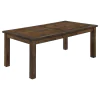 CoasterEveryday 107041 Coleman - Rectangular Dining Table - Rustic Golden Brown