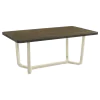 Coaster Fine Furniture 108681 Biloxi - Rectangular Wood Dining Table - Grayish Brown