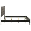 CoasterEveryday 212421KW Watson - Wood California King Panel Bed - Gray Oak