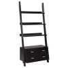 CoasterEveryday 800319 Colella - 5-Shelf Storage Ladder Bookshelf - Cappuccino