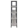 CoasterEveryday 801544 Analiese - 4-Shelf Double Bookshelf - Gray Driftwood
