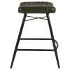 Coaster Fine Furniture 109258 Bayu - Leather Upholstered Counter Stool (Set of 2) - Espresso