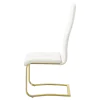CoasterEssence 190512 Montclair - Upholstered Dining Side Chair (Set of 4) - White
