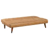 Coaster Fine Furniture 360234 Jenson - Upholstered Tufted Convertible Sofa Bed - Saddle Brown