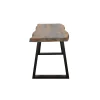 CoasterElevations 110183 Ditman - Live Edge Wood Dining Bench - Gray Sheesham