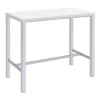 CoasterEveryday 182525 Natividad - 5 Piece Pub Height Bar Table Set - White High Gloss