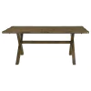 CoasterEveryday 106381-S5 Alston - 5 Piece Rectangular Dining Table Set - Knotty Nutmeg