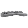CoasterElevations 551594-SET Jennifer - 6 Piece Upholstered Modular Sectional - Gray