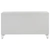 CoasterEssence 950825 Leticia - 3-Drawer Mirrored Storage Accent Cabinet - Silver