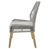 CoasterElevations 110033 Nakia - Woven Rope Dining Side Chairs (Set of 2) - Gray