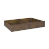 Samuel Lawrence Furniture S918-YBR-K10 Cambridge - Twin Panel Bed with Trundle - Brown