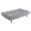 Coaster Fine Furniture 360018 Laredo - Upholstered Tufted Convertible Sofa Bed - Gray