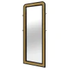 Coaster Fine Furniture 224339 Arini - Cane Weave Full Length Standing Floor Mirror - Black
