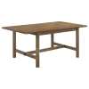 Coaster Fine Furniture 108571-S5 Crestmore - 5 Piece Rectangular Dining Table Set - Walnut