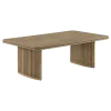 Coaster Fine Furniture 722858-S3 Adina - 3 Piece Wood Coffee Table Set - Distressed Light Brown