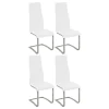 CoasterEveryday 100515WHT Montclair - Upholstered Side Dining Chair (Set of 4) - White