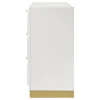 Coaster Fine Furniture 224773 Caraway - 6-Drawer Dresser - White