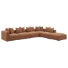 CoasterElevations 551591-SET Jennifer - 6 Piece Upholstered Modular Sectional - Terracotta